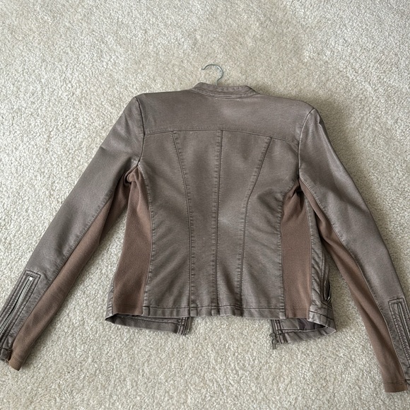 Express Faux Leather Moto Jacket - Picture 4 of 4
